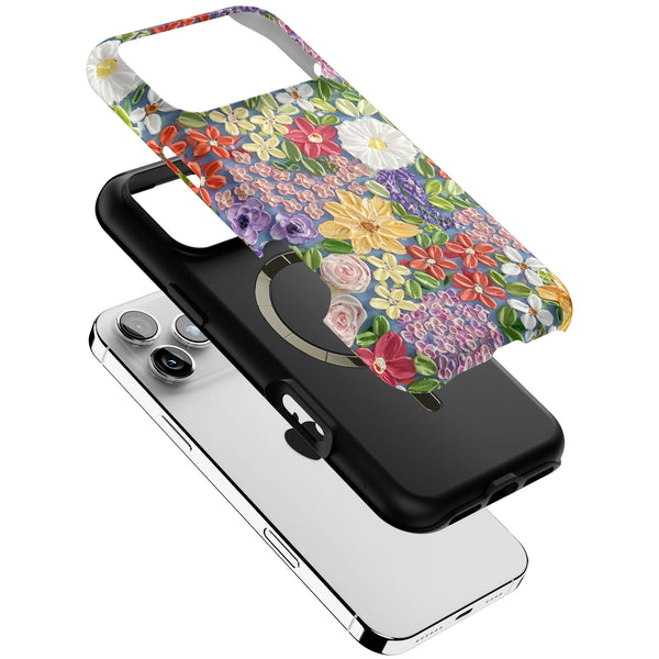 Purple Garden | Kellie Artist Collab iPhone Case