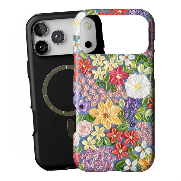 Purple Garden | Kellie Artist Collab iPhone Case