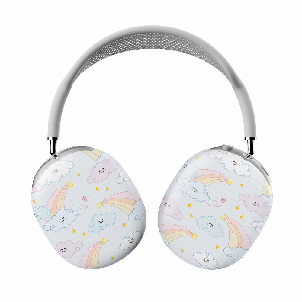 Happy Clouds | The Rosy Redhead Artist Collab AirPods Max Cover