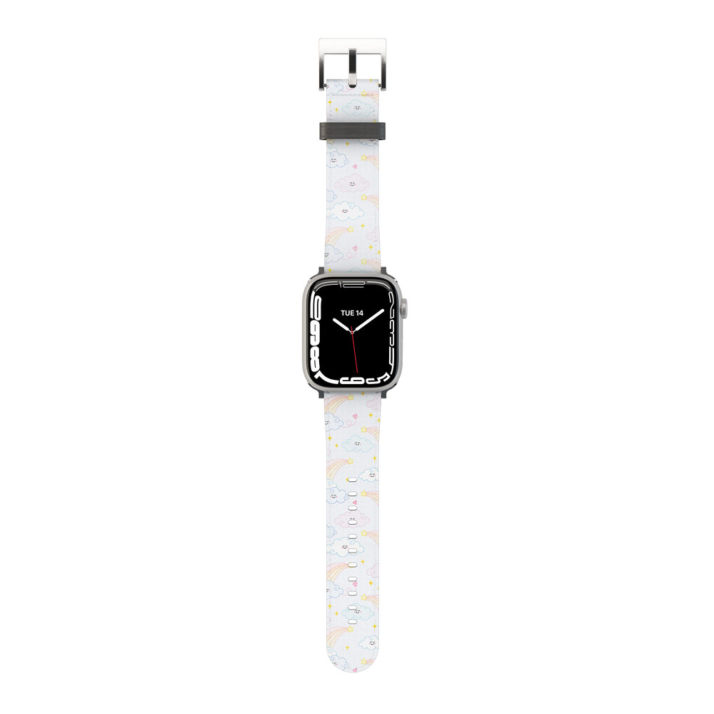 Happy Clouds | The Rosy Redhead Artist Collab Apple Watch Band