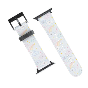 Happy Clouds | The Rosy Redhead Artist Collab Apple Watch Band
