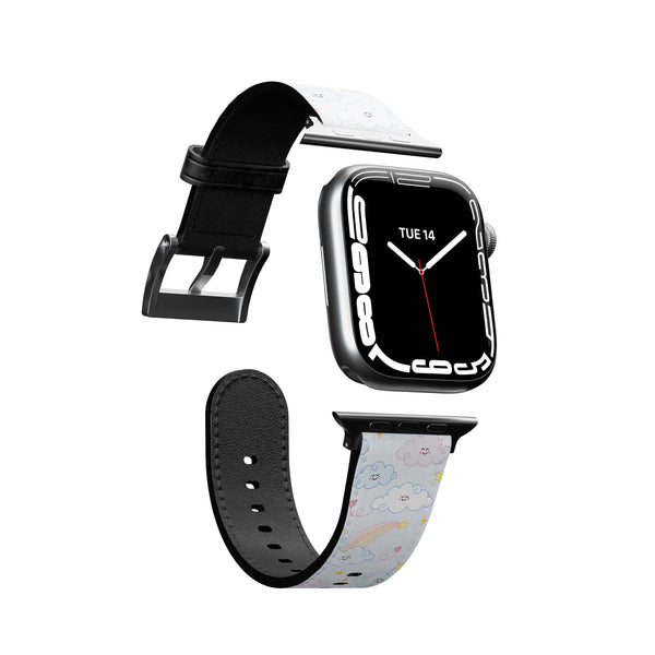 Happy Clouds | The Rosy Redhead Artist Collab Apple Watch Band