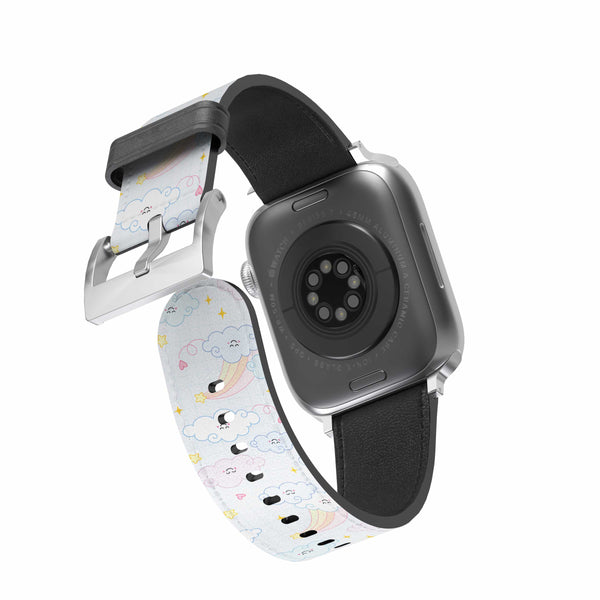 Happy Clouds | The Rosy Redhead Artist Collab Apple Watch Band