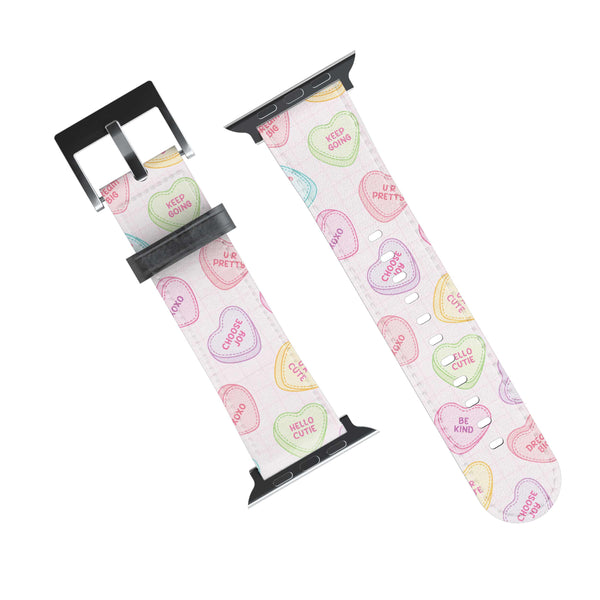 Happy Hearts | The Rosy Redhead Artist Collab Apple Watch Band