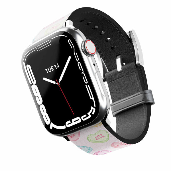 Happy Hearts | The Rosy Redhead Artist Collab Apple Watch Band