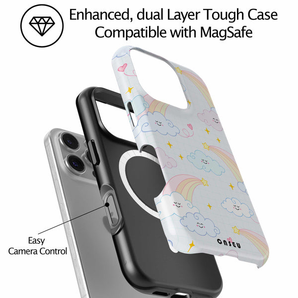 Happy Clouds | The Rosy Redhead Artist Collab iPhone Case