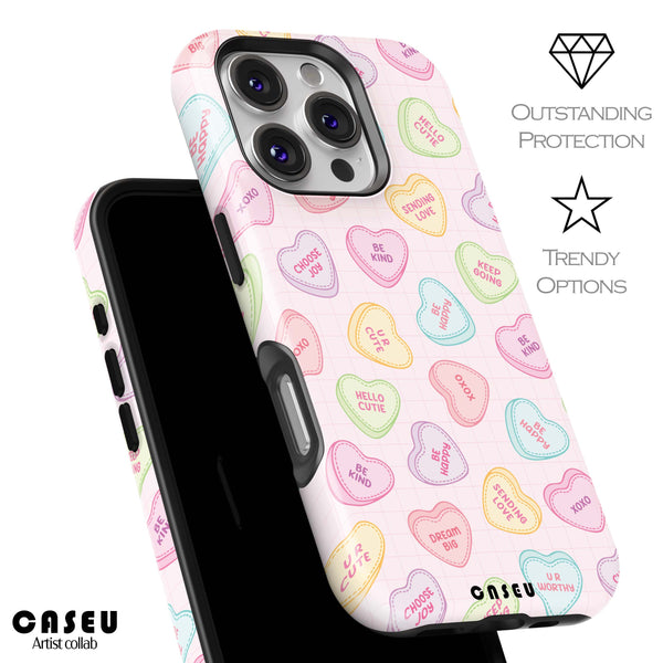 Happy Hearts | The Rosy Redhead Artist Collab iPhone Case