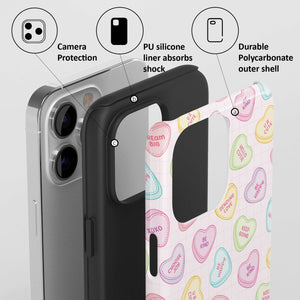 Happy Hearts | The Rosy Redhead Artist Collab iPhone Case