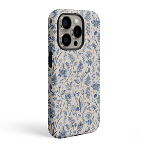 Botanical Blueprints | Vintage Floral Print Phone Case