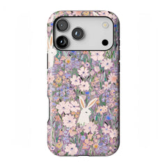 Rabbit & Flower | iPhone MagSafe Tough Case