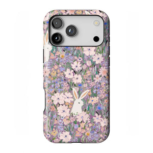 Rabbit & Flower | iPhone MagSafe Tough Case