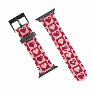 Heart Pixel | Artelarium Artist Collab Apple Watch Band