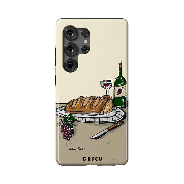 Bread & Wine | Samsung Case | Design by Jacklyn Foster