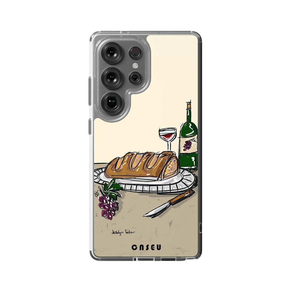 Bread & Wine | Samsung Case | Design by Jacklyn Foster