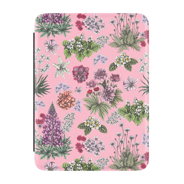 Floral-Diary | Cecilia Battaini Artist Collab Kindle Hand Strap Folio Case