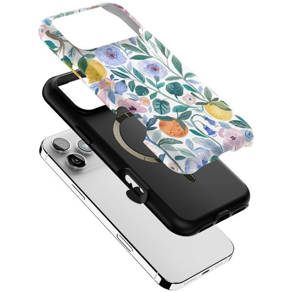 Watercolor Garden | iPhone MagSafe Tough Case
