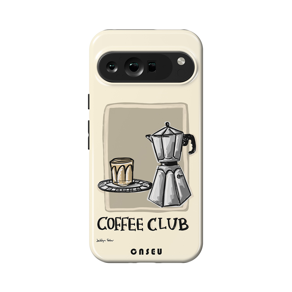 Coffee Club | Google Pixel Case | Design by Jacklyn Foster