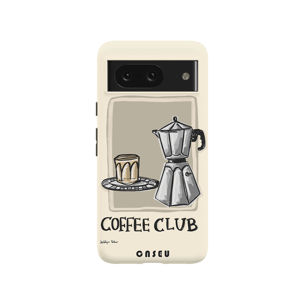 Coffee Club | Google Pixel Case | Design by Jacklyn Foster