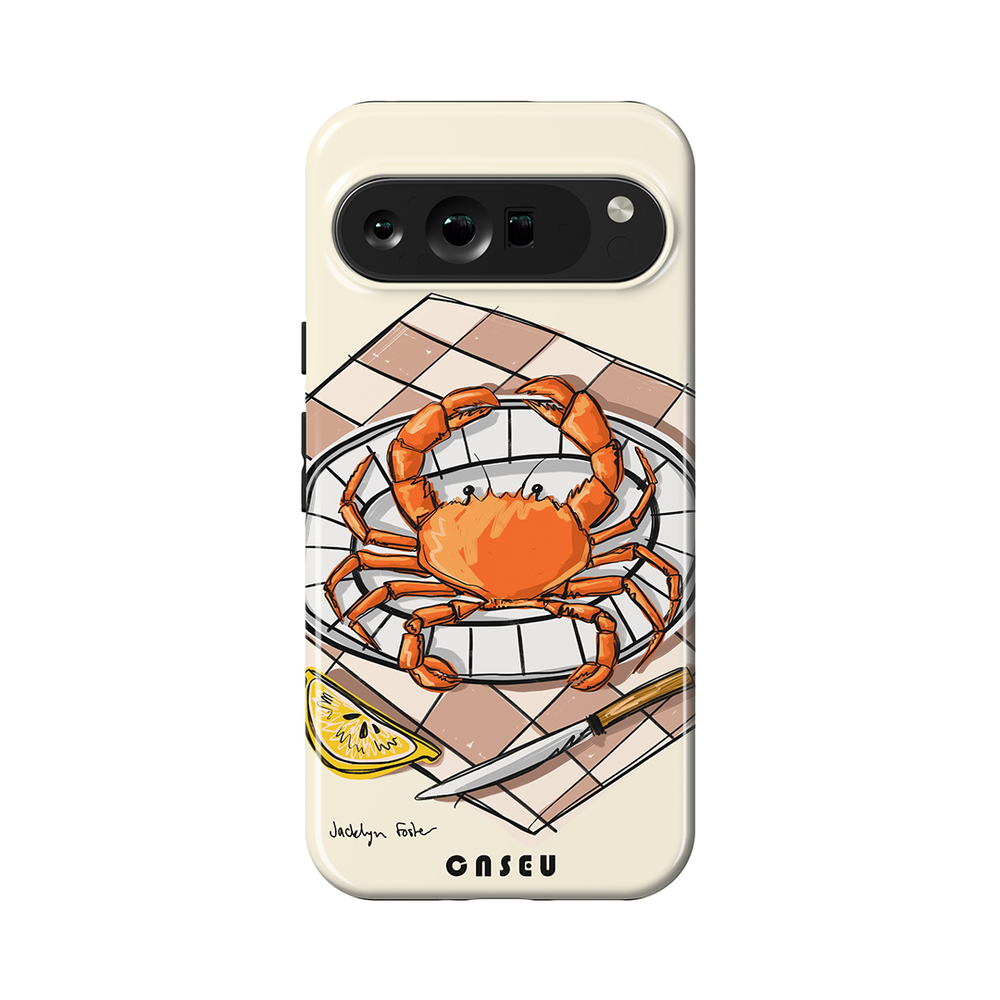 Crab | Google Pixel Case | Design by Jacklyn Foster