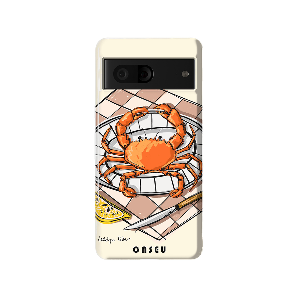 Crab | Google Pixel Case | Design by Jacklyn Foster