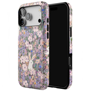 Rabbit & Flower | iPhone MagSafe Tough Case