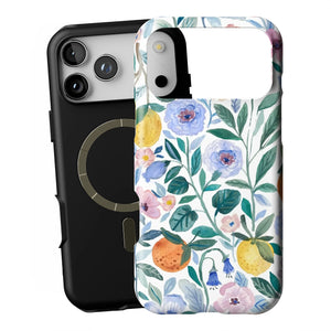 Watercolor Garden | iPhone MagSafe Tough Case