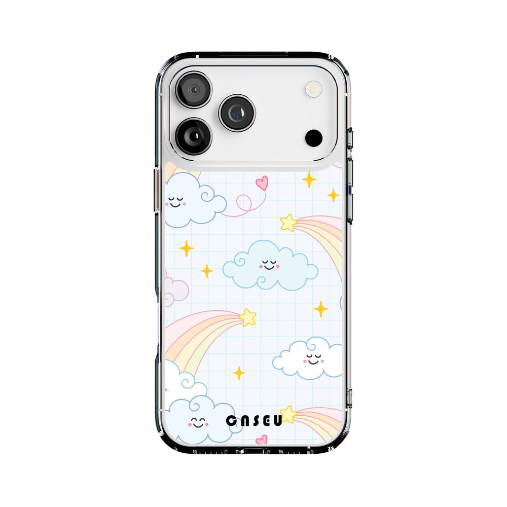 Happy Clouds | The Rosy Redhead Artist Collab iPhone Case