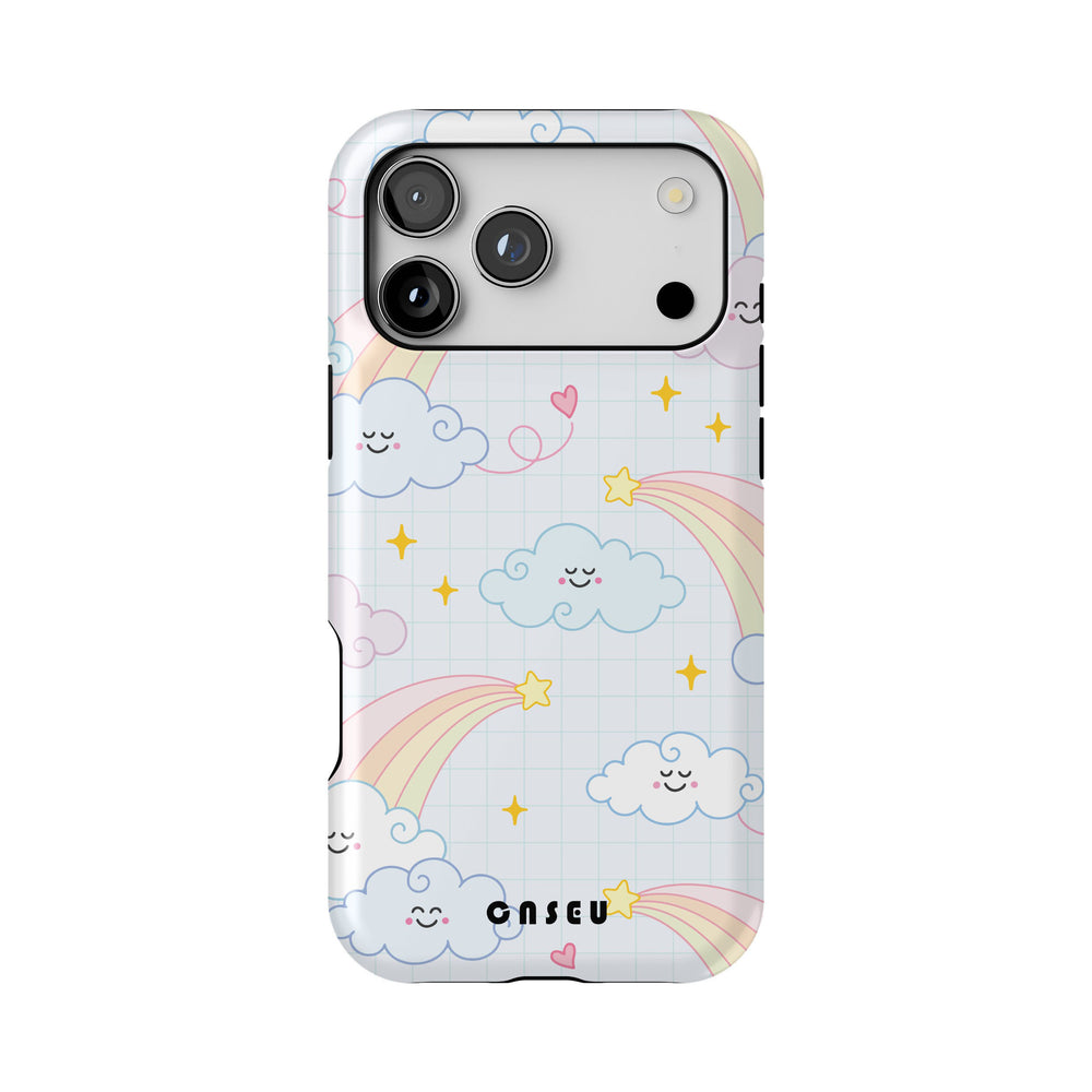 Happy Clouds | The Rosy Redhead Artist Collab iPhone Case