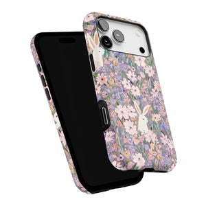 Rabbit & Flower | iPhone MagSafe Tough Case