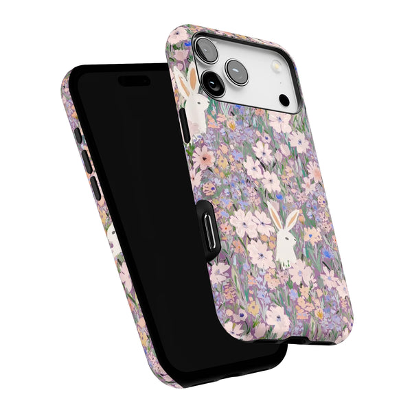 Rabbit & Flower | iPhone MagSafe Tough Case