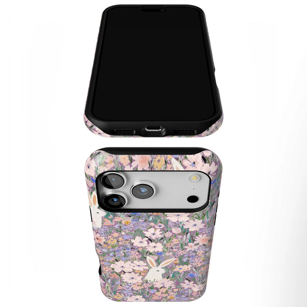 Rabbit & Flower | iPhone MagSafe Tough Case