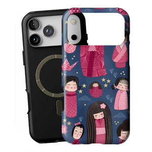 Japanese Doll | iPhone MagSafe Tough Case