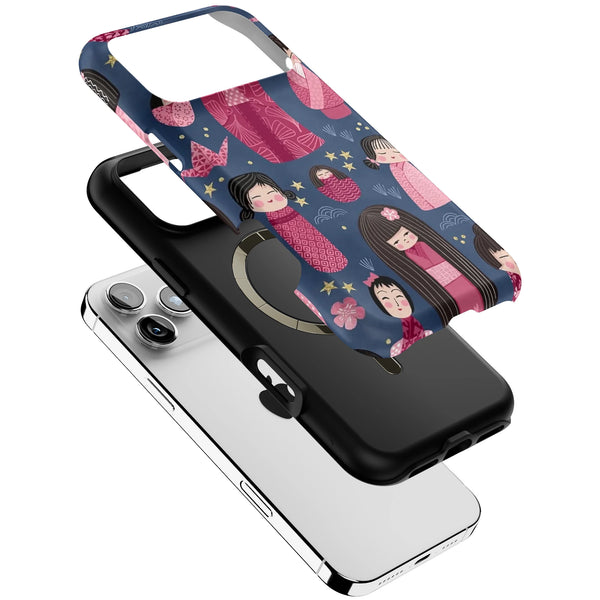 Japanese Doll | iPhone MagSafe Tough Case