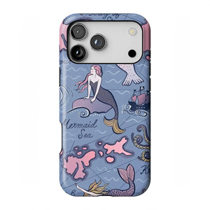 Mermaids Map | iPhone MagSafe Tough Case