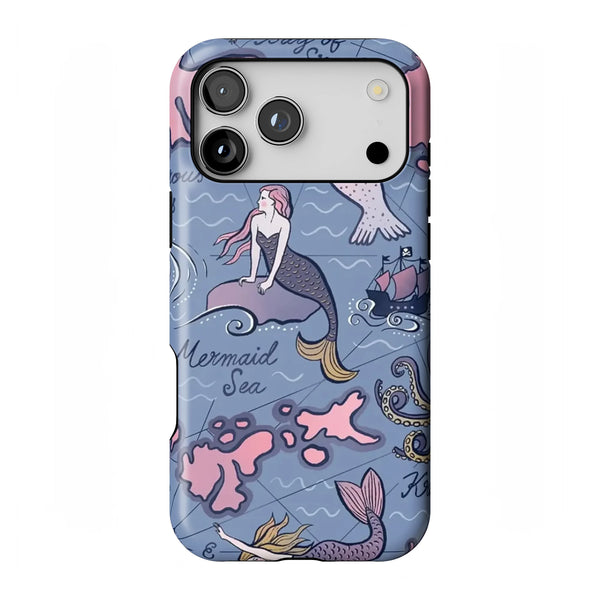 Mermaids Map | iPhone MagSafe Tough Case