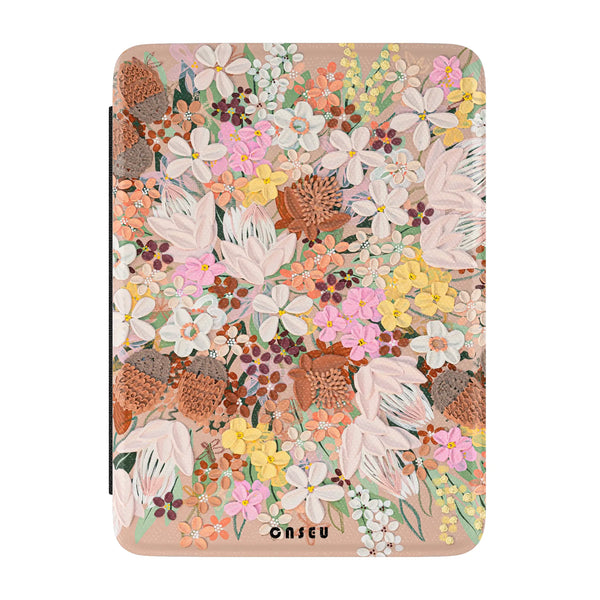 Chai Latte | Alex Mason Artist Collab Kindle Hand Strap Folio Case